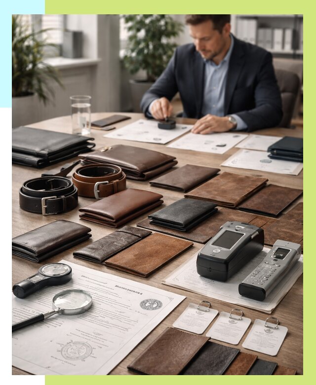 Сертификация кожаных изделий в Богородицке от 12823 р. | Алешин-Бгд