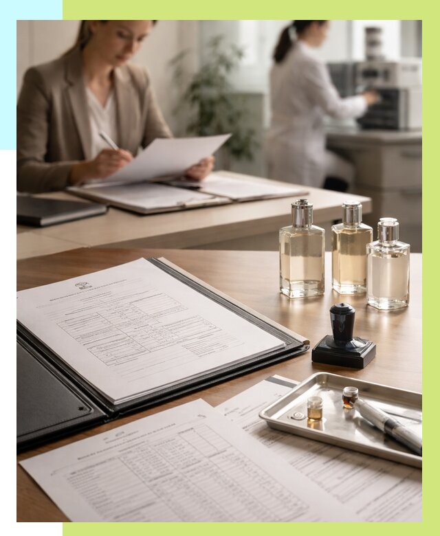 Сертификация парфюмерии в Богородицке от 16029 р. | Алешин-Бгд