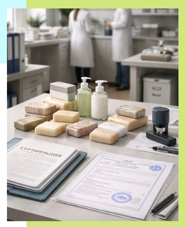 Сертификация мыла и сертификат на мыло в Богородицке от 12823 | Алешин-Бгд