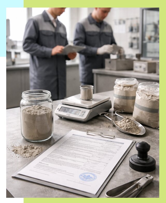 Сертификация цемента в Богородицке от 21372 р. | Алешин-Бгд