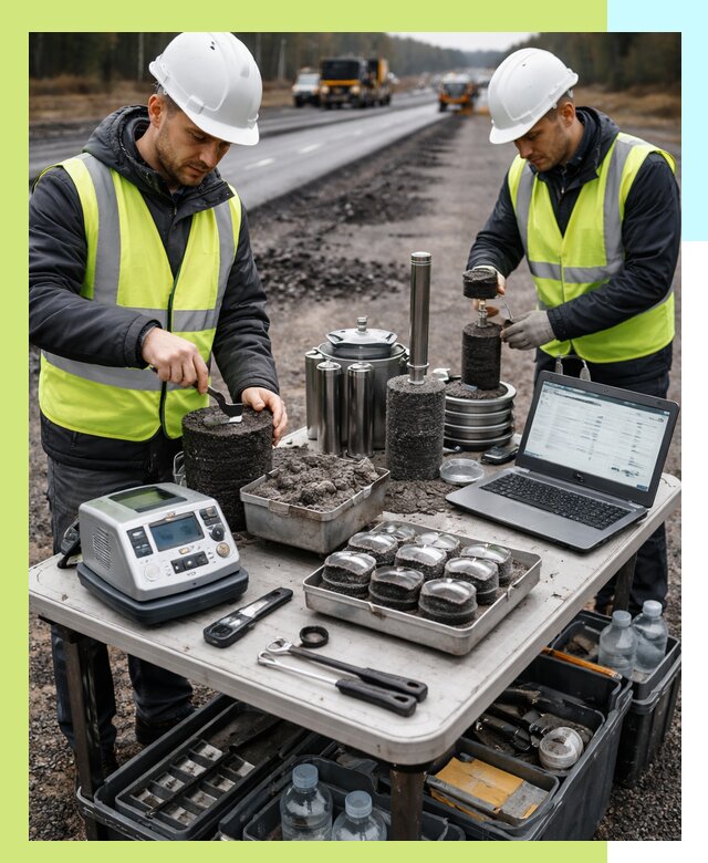 Сертификация асфальта: испытания и подтверждение в Богородицке