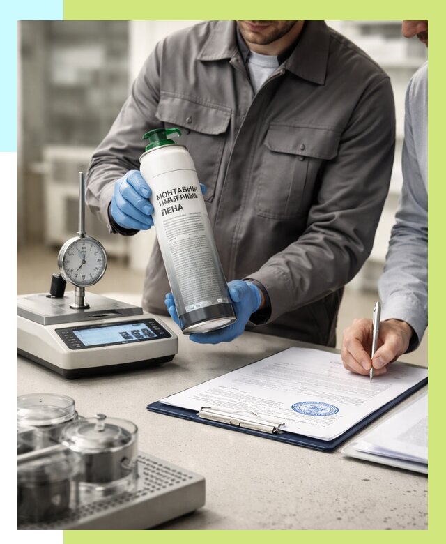 Сертификация монтажной пены в Богородицке от 16029 р. | Алешин-Бгд