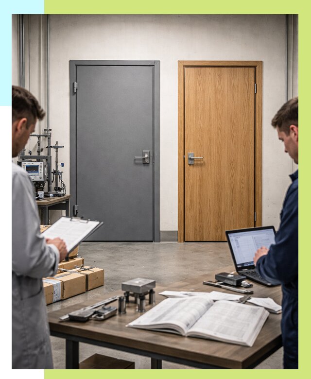 Сертификация дверей в Богородицке от 8549 р. под ключ | Алешин-Бгд