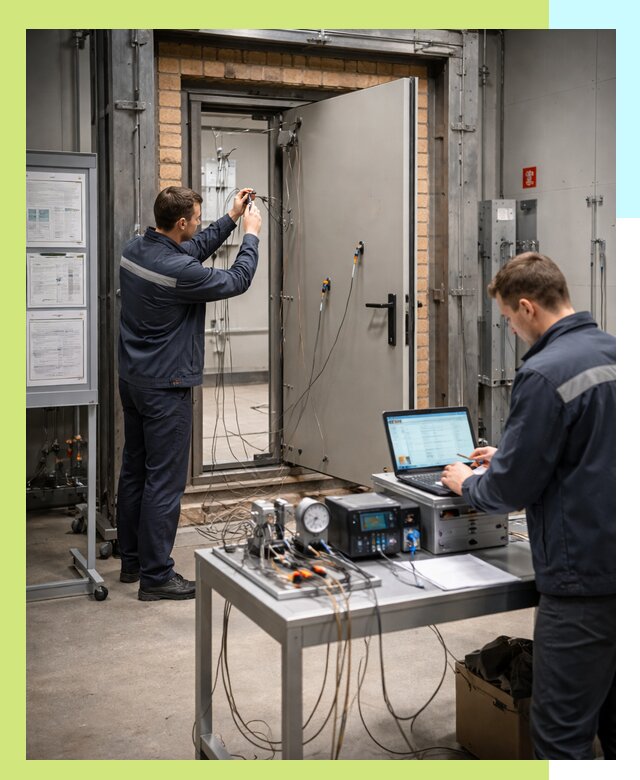 Сертификация противопожарных дверей в Богородицке по ГОСТ и ТР