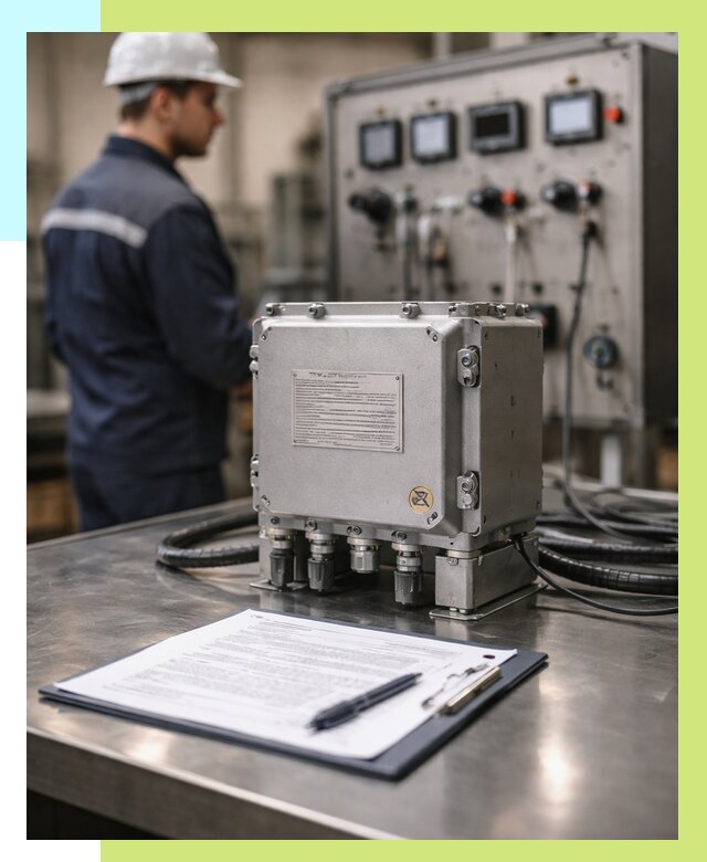 Сертификация взрывозащищенного оборудования в Богородицке от 37401 р. | Алешин-Бгд