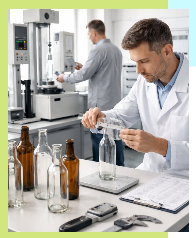 Сертификация стеклянных бутылок и сопутствующей упаковки в Богородицке