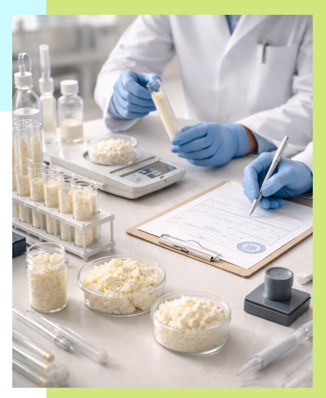 Сертификация творога в Богородицке от 12823 р. под ключ | Алешин-Бгд