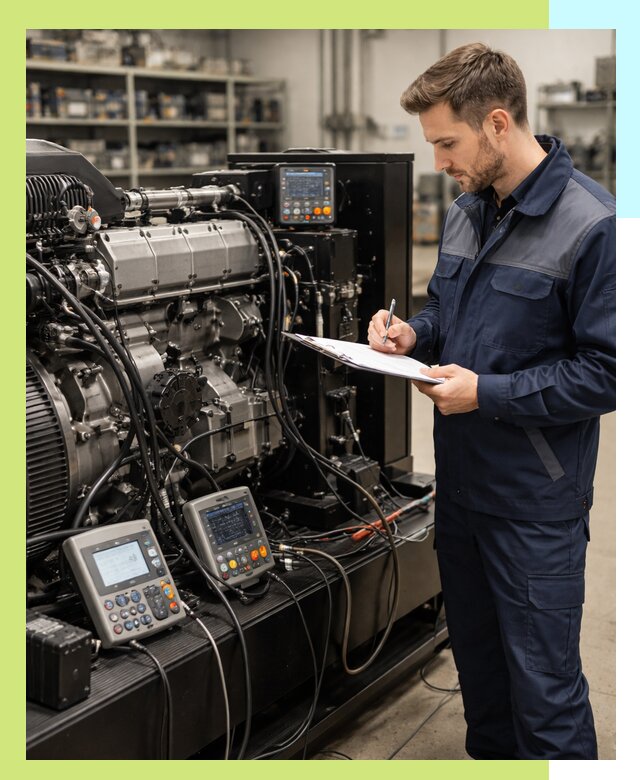 Сертификация дизельных генераторов и их оборудования в Богородицке