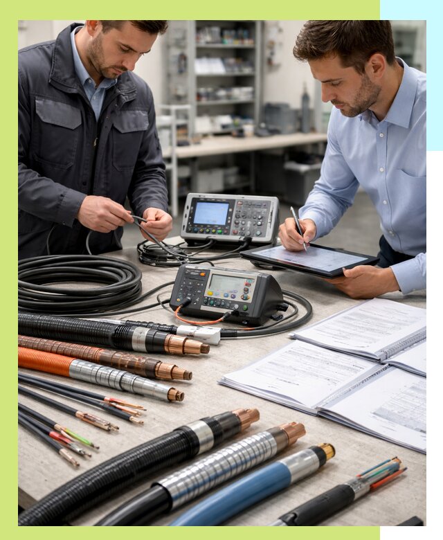 Сертификация кабеля и электропроводки в Богородицке под ключ