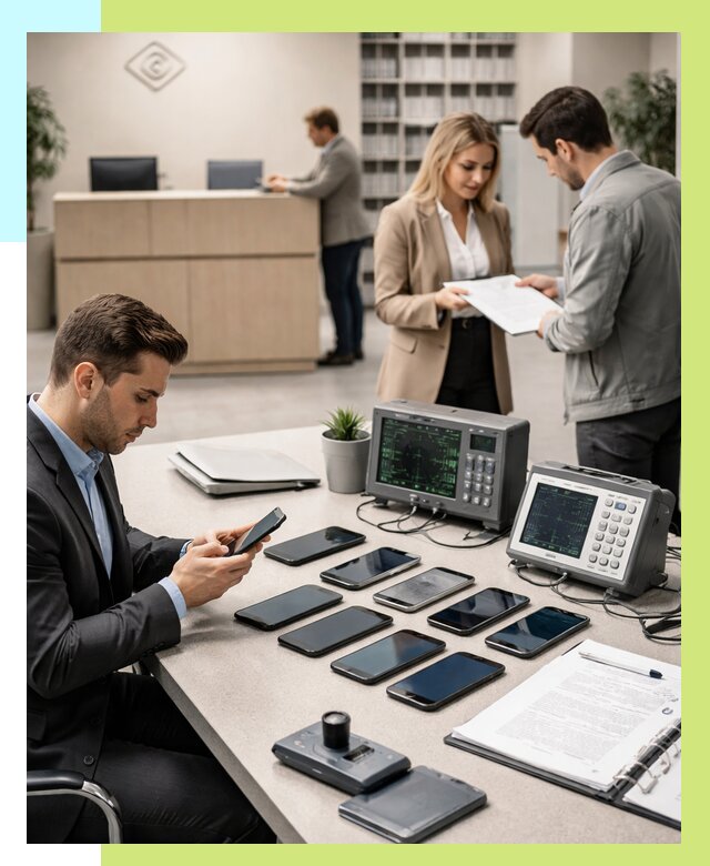 Сертификация телефонов в Богородицке от 26715 р. под ключ | Алешин-Бгд