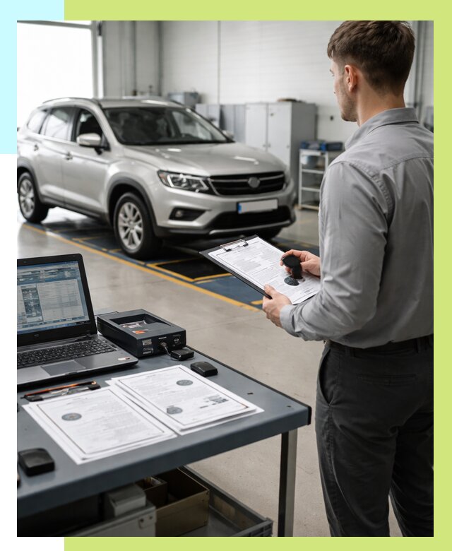 Сертификация транспортных средств в Богородицке от 12823 р. | Алешин-Бгд