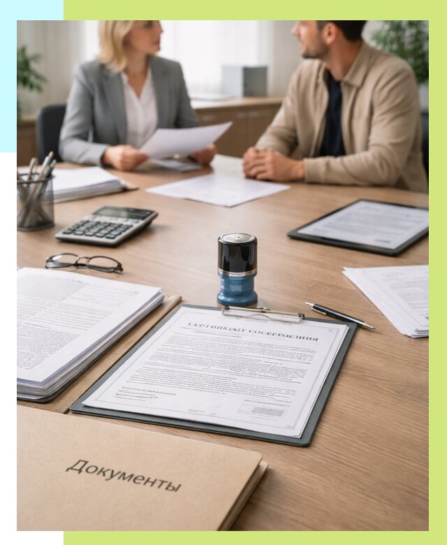 Сертификат соответствия на продукцию в Богородицке от 16029 р.|Алешин-Бгд