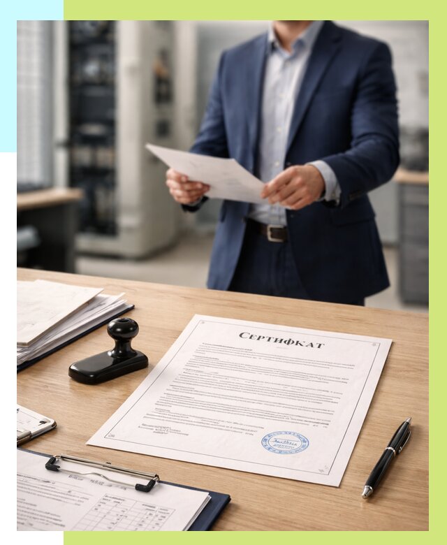 Сертификат на оборудование в Богородицке от 16029 р. | Алешин-Бгд