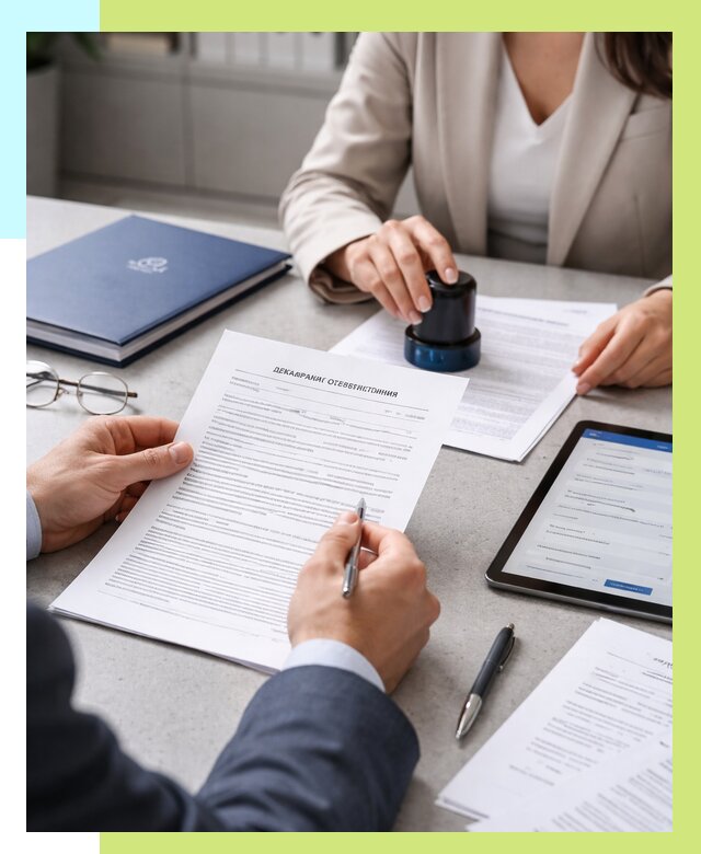 Декларация ГОСТ Р в Богородицке от 9083 р оформить в Алешин-Бгд