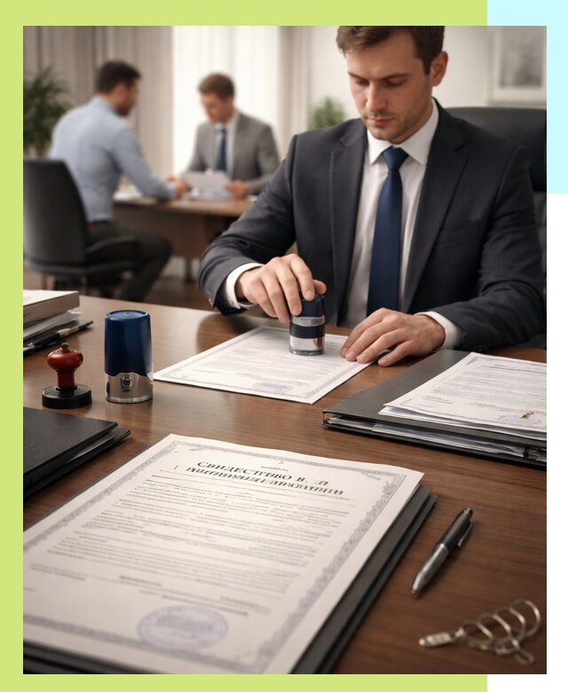 Оформление свидетельства о государственной регистрации в Богородицке