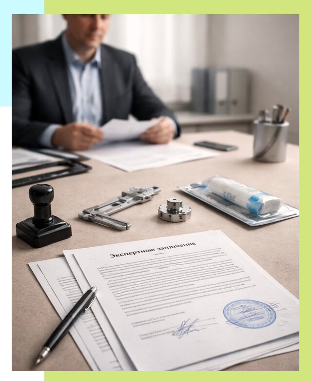 Экспертное заключение на продукцию в Богородицке от 9083 р. | Алешин-Бгд