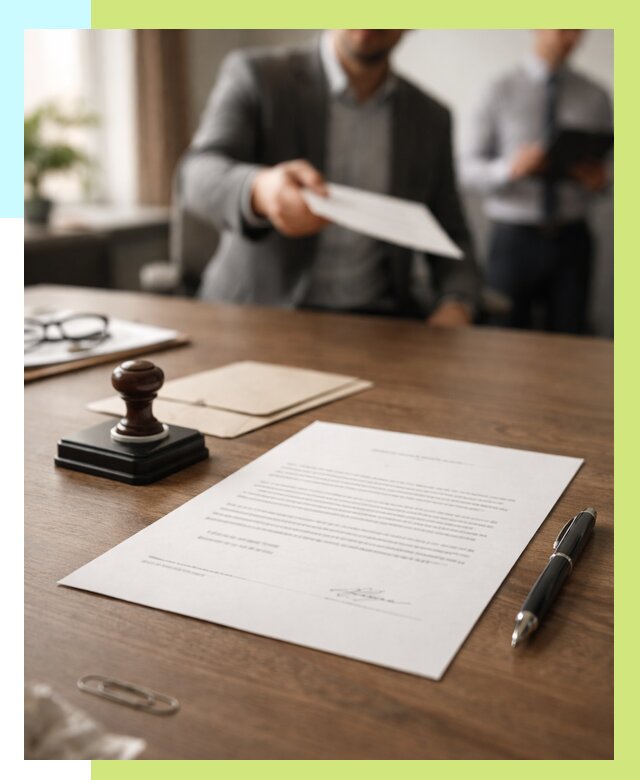 Отказное письмо по сертификации в Богородицке от 3740 р. | Алешин-Бгд