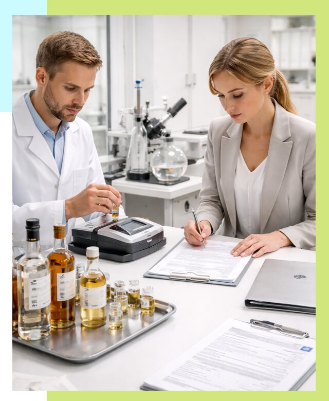 Заключение о спиртосодержании в Богородицке, от 5343 р., Алешин-Бгд