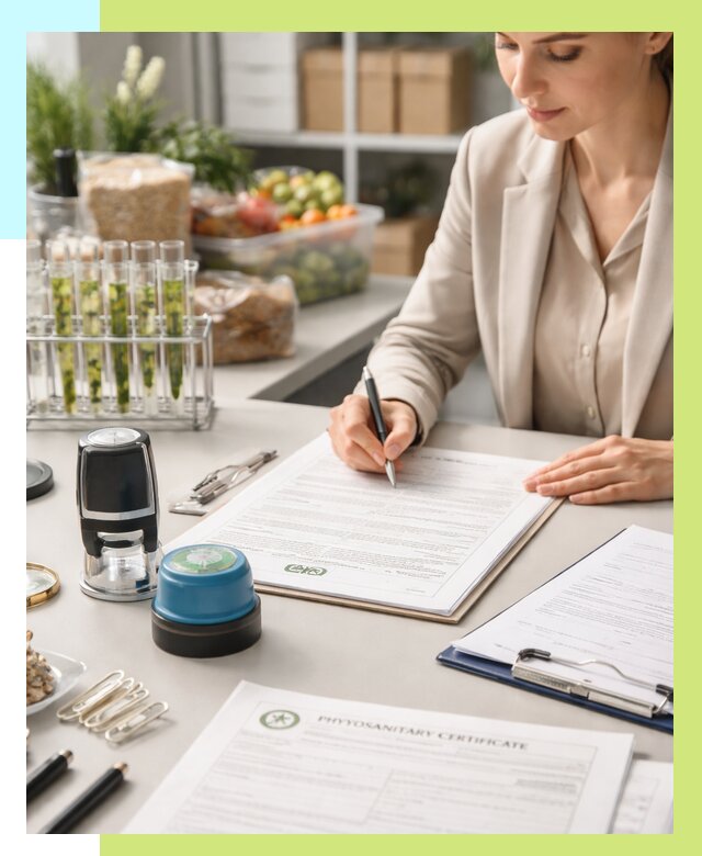 Фитосанитарный сертификат оформить в Богородицке от 4809 р. | Алешин-Бгд