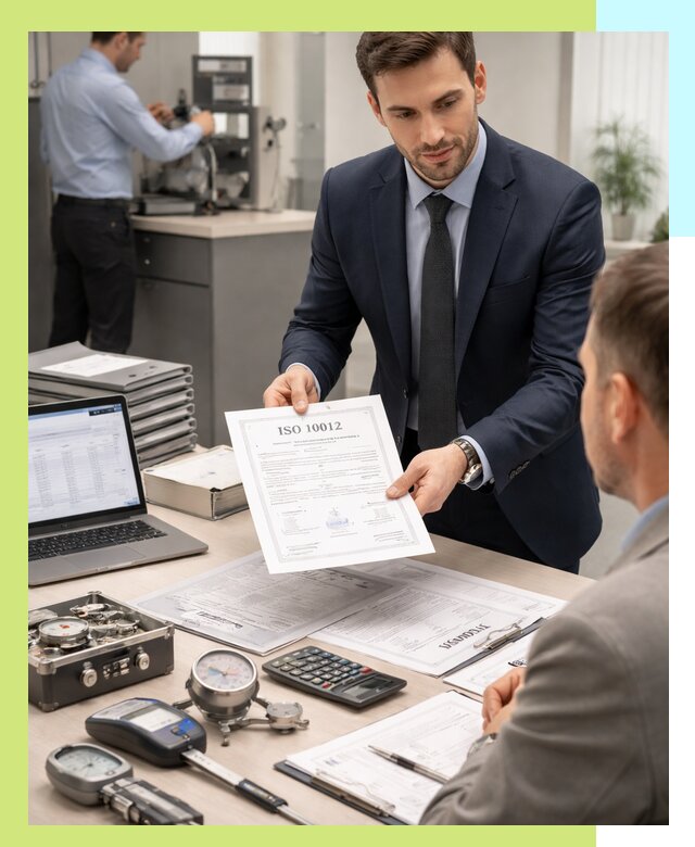 Выдача сертификата ISO 10012 по требованиям метрологии в Богородицке