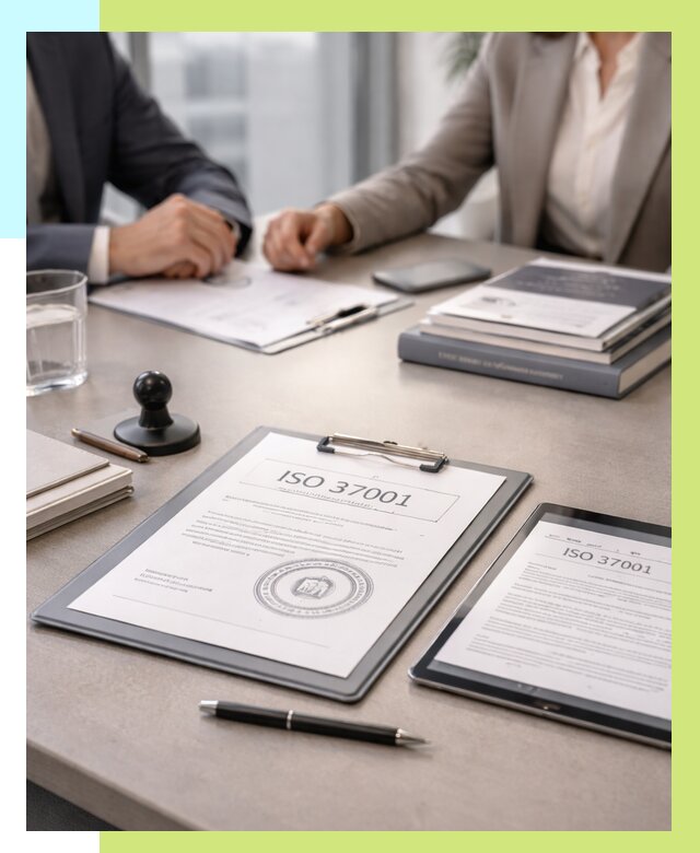 Сертификат ISO 37001 в Богородицке оформить от 128232 р. Алешин-Бгд